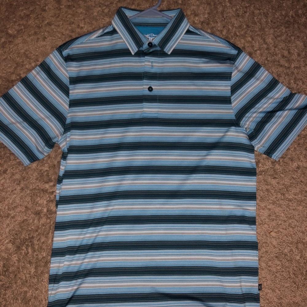 Straight down golf shirt
